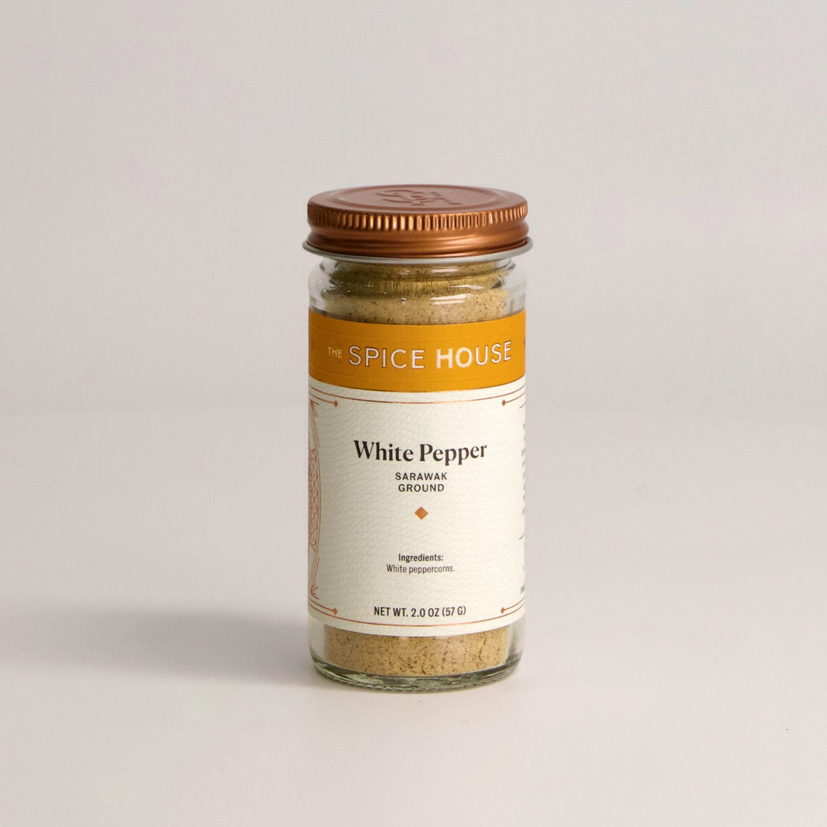Ground White Peppercorns